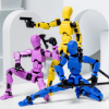 Lucky 13 Action Figure 3D Dummy 13 Robot Toy Movable Figures Mechanical Style Movable Joints Toy