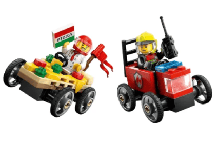 螢幕擷取畫面 2025-04-14 133417 Lego City Pizza Vs. Fire Truck 70pcs Building Blocks