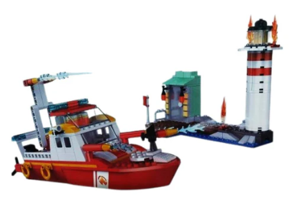 Cogo Fire & Rescue 411pcs Building Set