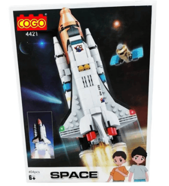 Cogo Space 404pcs Building Set