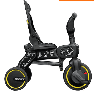 Doona Liki Black and White Cool Sketch Trike Sticker Set