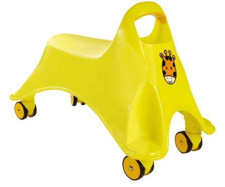 Eezy Peezy Googly Whirlee Yellow Giraffe Ride-On Vehicle