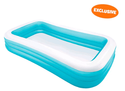 Jilong Giant Rectangular 120 x 72 x 22 inch Inflatable Pool
