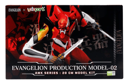 Evangelion Yolopart AMK Series Production Model 02 Action Figure