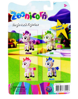 Zoonicorn Valeo Blue Single Pack Action Figure