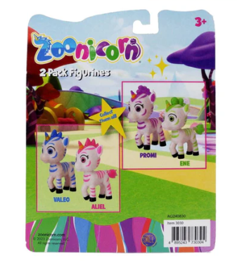 Zoonicorn Valeo And Aliel 2 Packs Action Figure