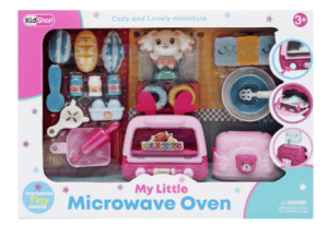 KidShop Cozy & Lovely Miniature My Little Microwave Oven Playset