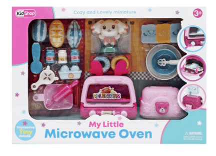 螢幕擷取畫面 2025-04-14 154425 KidShop Cozy & Lovely Miniature My Little Microwave Oven Playset