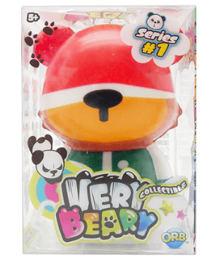 Orb Series 1 Very Beary Baseball Red Bear Squishy Toys Save 44%