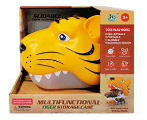 Tiger Head Multi-Functional Storage Box