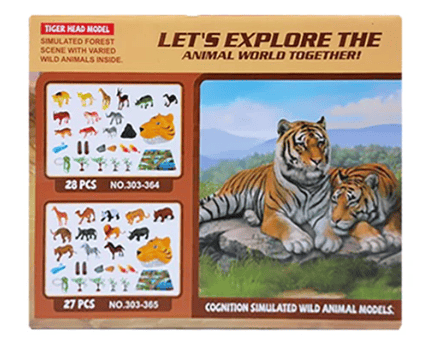 Tiger Head Multi-Functional Storage Box