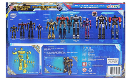 Yolopark Transformers AMK Series Bumblebee/B 127 16 cm Action Figure
