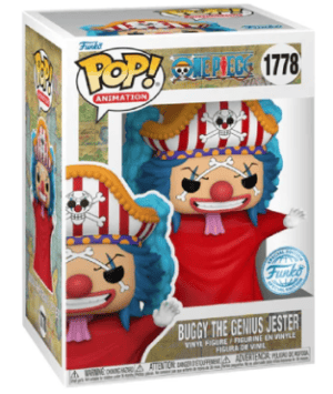 Funko Pop! Animation One Piece Buggy The Genius Jester Vinyl Figure