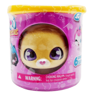 Happy Line QT Kitties Dina Light Brown Plush