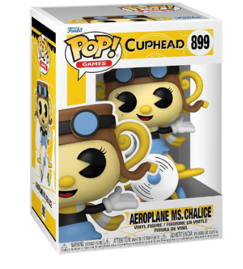Funko Pop! Games Cuphead Aeroplane Ms. Chalice Vinyl Figure