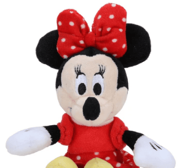 Disney Keyring Minnie Mouse Plush