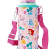 Zippies Lab Disney Princess More Than A Rainbow 1 Liter Insulated Tumbler With Carrying Pouch