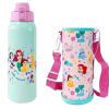 Zippies Lab Disney Princess More Than A Rainbow 1 Liter Insulated Tumbler With Carrying Pouch