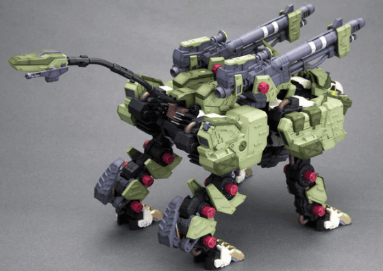 Kotobukiya 1/72 Zoids HMM RZ-041 Liger Zero Panzer (Marking Plus Ver.) (Reissue) Scale Model Kit ZD124R