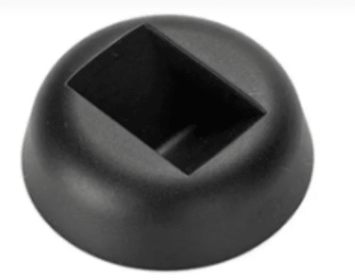 Floating Frame And Circular Base 3D Display Jewelry Case Box Suspension Storage PE Film Organizer